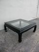 Mid - Century Hollywood Regency Painted Glass - Top Coffee Table 2254 Post-1950 photo 3
