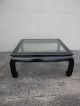 Mid - Century Hollywood Regency Painted Glass - Top Coffee Table 2254 Post-1950 photo 4