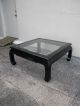 Mid - Century Hollywood Regency Painted Glass - Top Coffee Table 2254 Post-1950 photo 5