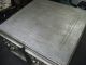 Hollywood Regency Silver End Table Cabinet Post-1950 photo 6