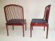 Danish Modern,  Pair Of Stendig Davis Allen Andover Beech Chairs,  High Quality Post-1950 photo 7