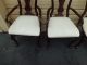 50933 Set 4 Cherry Dining Room Chairs Cranston ?? Post-1950 photo 4