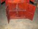 Vintage Wooden Corner Hutch Appears To Be Handmade Unknown photo 3