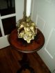 Sweet Antique Victorian Candle Stand W/embelishments 1800-1899 photo 1