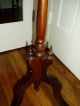 Sweet Antique Victorian Candle Stand W/embelishments 1800-1899 photo 2