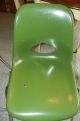 Lot Set 4 Vtg Green Krueger Fiberglass Shell Chair Retro Eames Era 60s 70s Post-1950 photo 9