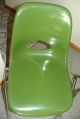 Lot Set 4 Vtg Green Krueger Fiberglass Shell Chair Retro Eames Era 60s 70s Post-1950 photo 2