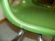 Lot Set 4 Vtg Green Krueger Fiberglass Shell Chair Retro Eames Era 60s 70s Post-1950 photo 5
