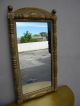 Mid Century Half - Moon Console Table With Mirror Painted In Antique Gold 998 Post-1950 photo 5