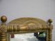Mid Century Half - Moon Console Table With Mirror Painted In Antique Gold 998 Post-1950 photo 7