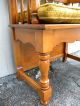 Tall Country Maple Hall Tree / Bench By The Tell City Chair Co.  2694 1900-1950 photo 11