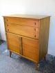 Mid Century Hand Carved Chest Of Drawers By Bassett Furniture Post-1950 photo 2
