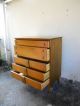 Mid Century Hand Carved Chest Of Drawers By Bassett Furniture Post-1950 photo 3