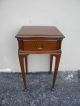 Mahogany Night Table With A Drawer 1021 Post-1950 photo 3