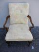 Solid Mahogany Queen Anne Legs Side Chair 1900-1950 photo 2