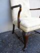 Solid Mahogany Queen Anne Legs Side Chair 1900-1950 photo 7