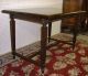 Antique Style Country French Table Solid Hardwood Top 4 Ft X 2 Ft 10 