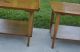 Pair Lane Side Tables With Flower Sun Inlay Lipped Edge Great Danish Mid Century Post-1950 photo 8