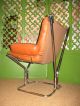 Mid Century Danish Modern Ingmar Relling Chrome Rosewood Westnofa Sling Chair Post-1950 photo 4
