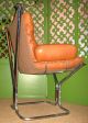 Mid Century Danish Modern Ingmar Relling Chrome Rosewood Westnofa Sling Chair Post-1950 photo 6