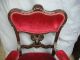 Pair Of Antique French Style English Mahogany Arm Chair With Fabric 1900-1950 photo 1