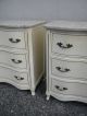 Pair Of French Painted Serpentine Marble - Top End Tables / Side Tables 2483 Post-1950 photo 7