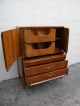 Mid - Century Chest / Armoire With Caning By Century 2311 Post-1950 photo 6