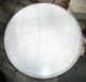 Brass Pedestal Base Table With Round Marble Top Post-1950 photo 2