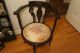 Antique Victorian George 111 Walnut Corner Carved Chair 1800-1899 photo 9