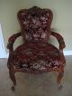Rare Old Antique French Style Loveseat W/2 Chairs Post-1950 photo 10
