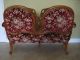 Rare Old Antique French Style Loveseat W/2 Chairs Post-1950 photo 1