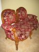 Rare Old Antique French Style Loveseat W/2 Chairs Post-1950 photo 3
