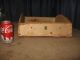 Rare 1800 Antique 1/2 Steamer Trunk Interior Tray Stage Coach Orig Letter Holder 1800-1899 photo 3