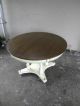 French Painted Dining Table With 4 Chairs And 2 Leaves 1190 Post-1950 photo 3