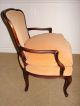 Vintage John Widdicomb French Louis Parlor Chair,  Upholstered Walnut Arm Chair Other photo 2
