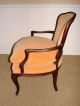 Vintage John Widdicomb French Louis Parlor Chair,  Upholstered Walnut Arm Chair Other photo 4