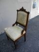 Victorian Eastlake Walnut Side Chair 1046 1900-1950 photo 1