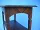 19 Th.  Century Oak French Country Console Table Desk 1800-1899 photo 5