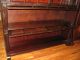 Antique Double Stack Bookcase Sectional Mahogany Finish 1920 ' S Mission Empire 1900-1950 photo 3
