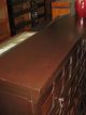 Antique Double Stack Bookcase Sectional Mahogany Finish 1920 ' S Mission Empire 1900-1950 photo 5
