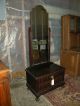 Spectacular Foyer Mirror Ball & Claw Foot Vanity Or Lingerie Chest With Mirror 1900-1950 photo 1