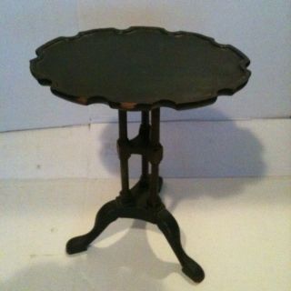 Antique Painted Solid Wood Stand / Side Sever photo