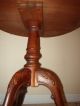 Antique Two Tier Mahogany Pie Crust Table Unknown photo 1