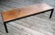 Mid Century Rosewood Coffee Table Bench Ebonized Legs Post-1950 photo 4