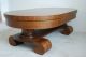 Antique Furniture American Victorian Tiger Quatersawn Oak Coffee Table Old 1800-1899 photo 2
