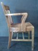 Antique Mission - Style Hard Rock Maple Armchair By The Sikes Company,  Inc. 1900-1950 photo 2