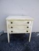 Small Antique Painted Mahogany Side/ Night/ End Table Post-1950 photo 1