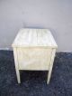 Small Antique Painted Mahogany Side/ Night/ End Table Post-1950 photo 3