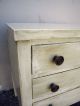 Small Antique Painted Mahogany Side/ Night/ End Table Post-1950 photo 7
