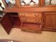 Century China Cabinet - Charles River Collection - Vintage Cherry Wood Soild Other photo 2